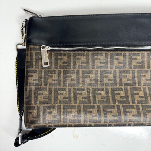 Fendi FF Zuca Pattern Shoulder Bag - Picture 4 of 9